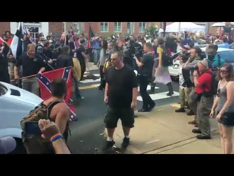 Still from People Living / Charlottesville Burns